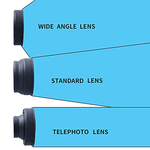 YC Onion Universal Lens Hood, Anti-Glare, Silica Gel Anti-Reflection Lens Hood,Fits Most of Lenses,72-112mm, Holds Most of Circular Filters