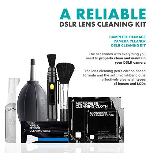 UES DSLR Camera Sensor and Lens Cleaning Travel Kit: APS-C Sensor